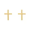 Ohrstecker "Kreuz" Gold 585