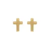Ohrstecker "Kreuz", Gold 585