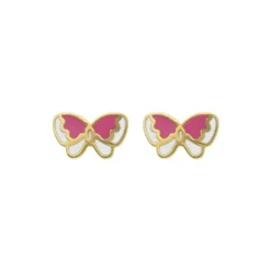 Ohrstecker "Schmetterling" Gold 585