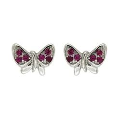 Ohrstecker "Schmetterling" Silber 925
