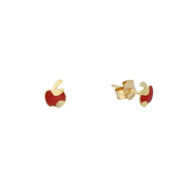 Ohstecker "Apfel" Gold 585