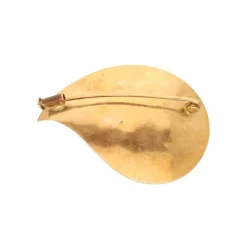 Perlen Brosche Mittelgold 585 - Privatbesitz