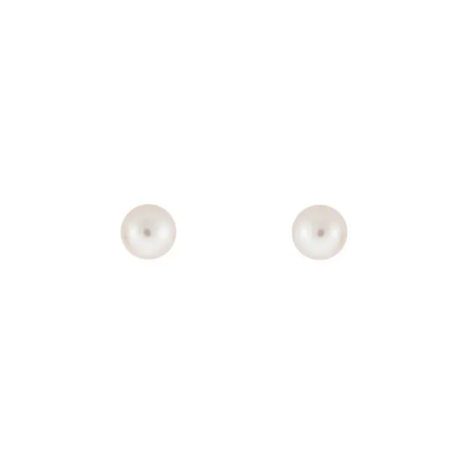 Perlen Ohrstecker Gold 585
