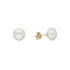 Perlen Ohrstecker Gold 585