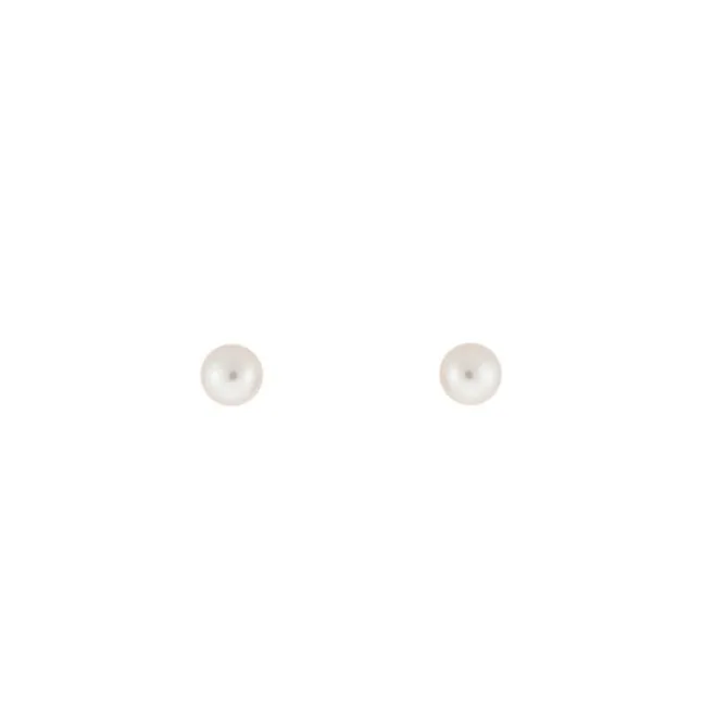 Perlen Ohrstecker Gold 585