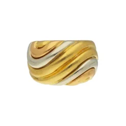 Ring Gold/Weißgold/Rotgold 750 - Gr. 55 - Privatbesitz