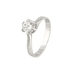 Ring Wei&szlig;gold 750 - Gr. 57 - Privatbesitz