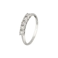 Ring Wei&szlig;gold 750 - Gr. 57 - Privatbesitz