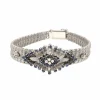 Saphir Brillantarmband Wei&szlig;gold 750 - Privatbesitz