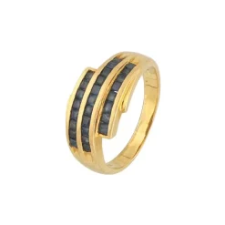 Saphir Ring Gold 750 - Gr. 54 - Privatbesitz