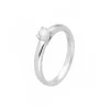 Solit&auml;r Ring Wei&szlig;gold 585 Brillant ca. 0,33 ct.