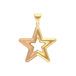 Sternanhänger Gold 585 - Privatbesitz