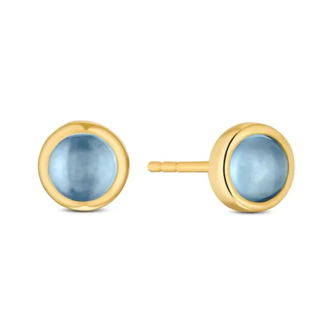 Topas Ohrstecker Gold 585