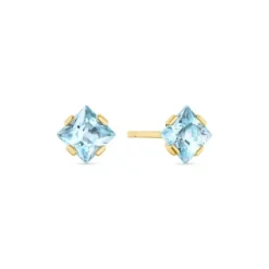 Topas Ohrstecker Gold 585 (beh.)