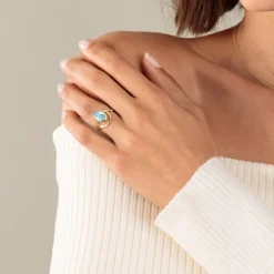 Topas Ring Gold 585