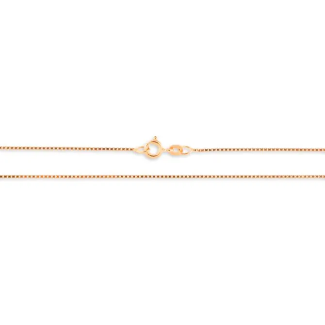 Venezianerkette Roségold 585 0,9 mm