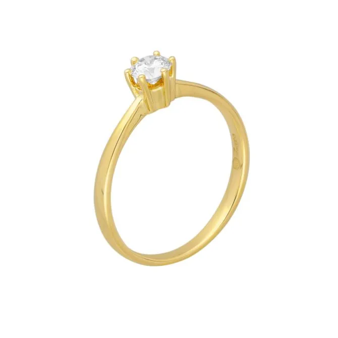 Verlobungsring Gold 585 Brillant 0,25 ct.