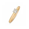Verlobungsring Ros&eacute;gold 585 "Soft Peach" bicolor