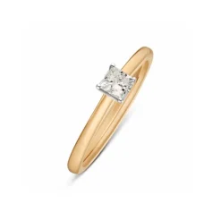 Verlobungsring Roségold 585
